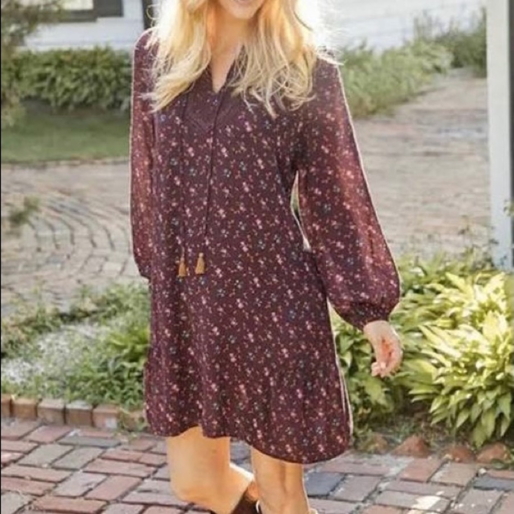 NWT Matilda Jane Local Luxuries Floral Boho Dress Small
